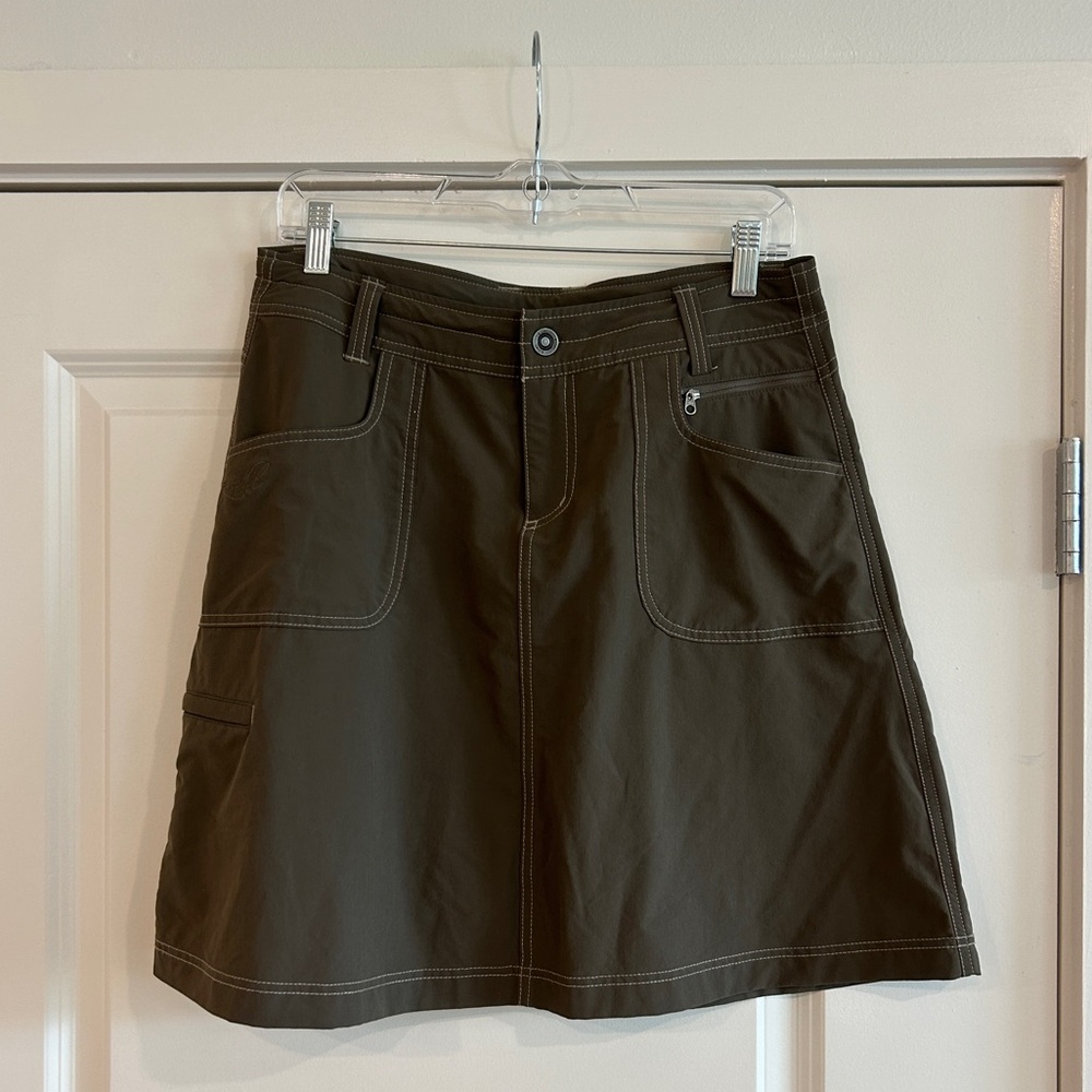 Kuhl A-Line Skirt Women’s Hiking Size 6 Green